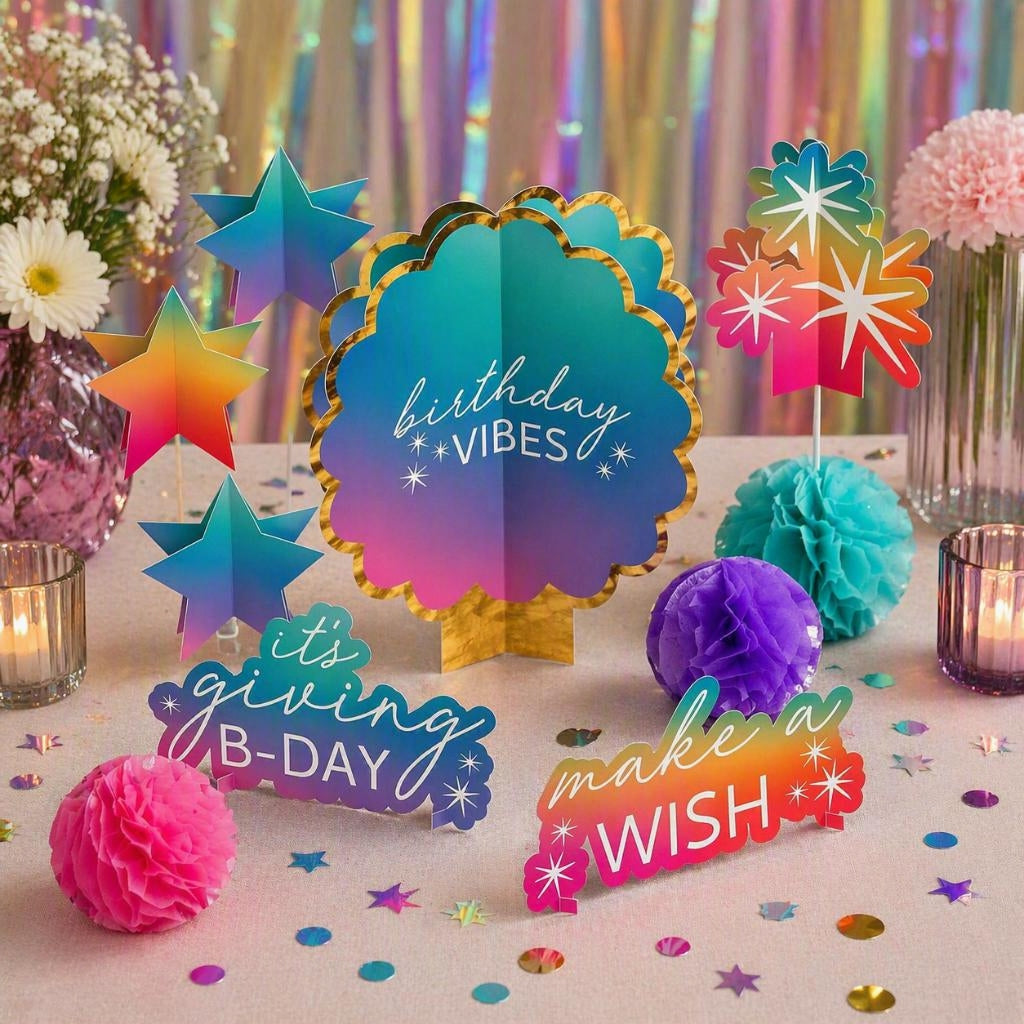 Digital Dream Table Decorating Kit, 10pc