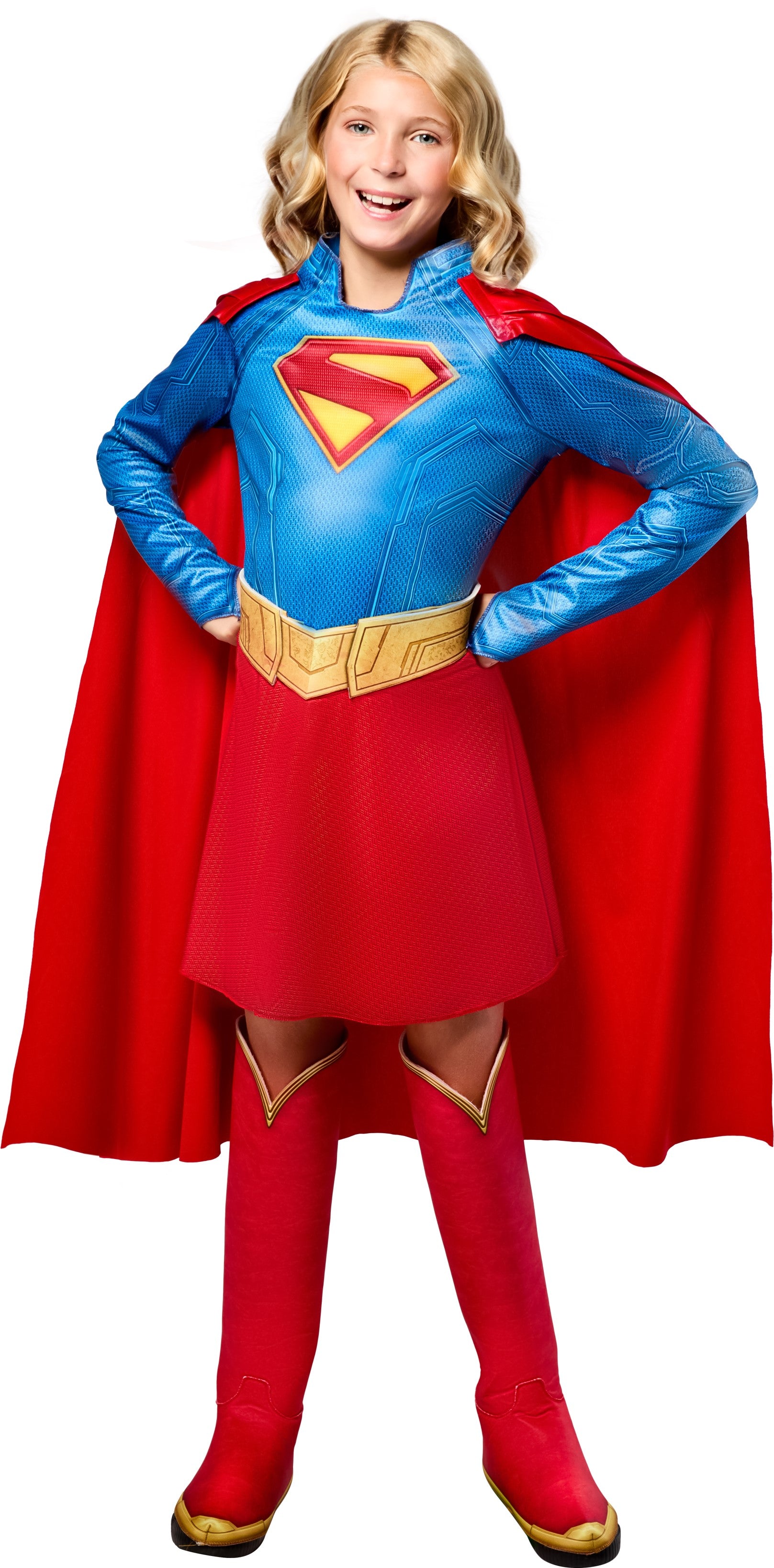 Girls' Supergirl Movie 2026 Costume - Deluxe