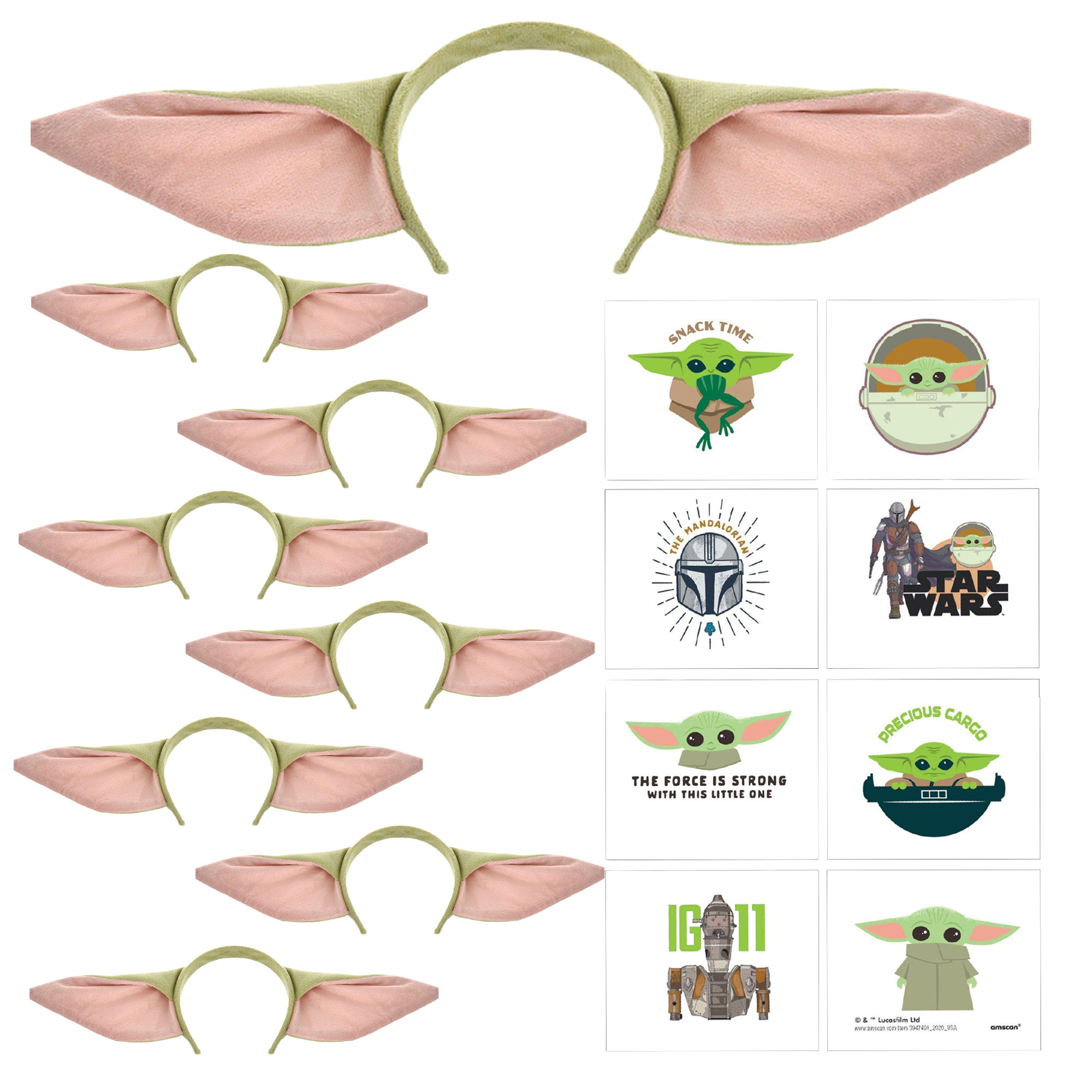 Mandalorian Favor Kit for 8 Guests