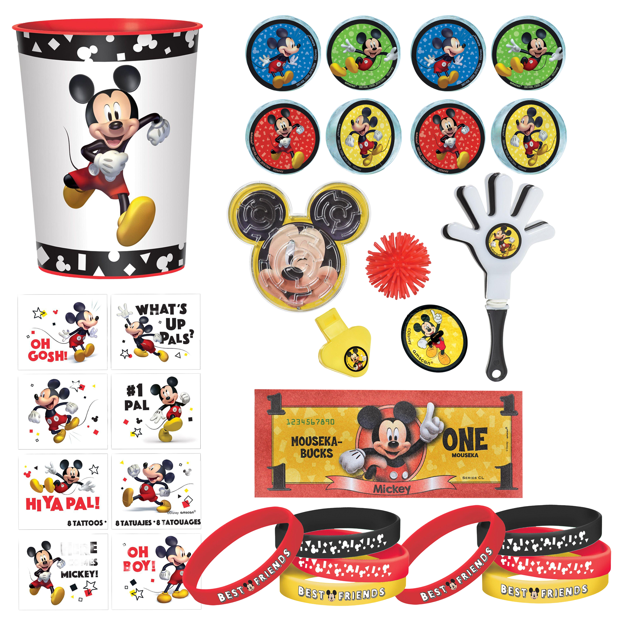 Mickey Mouse Forever Favor Kit for 8 Guests