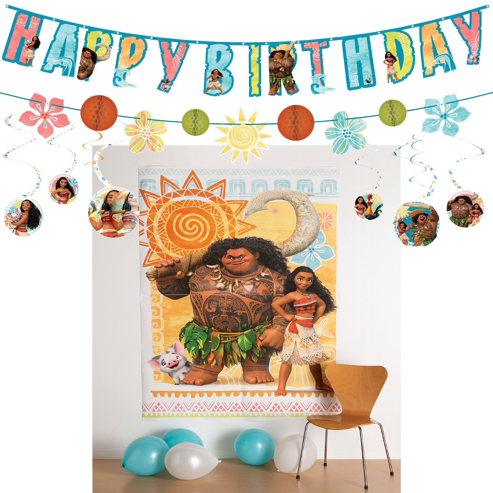 Moana Decoration Kit