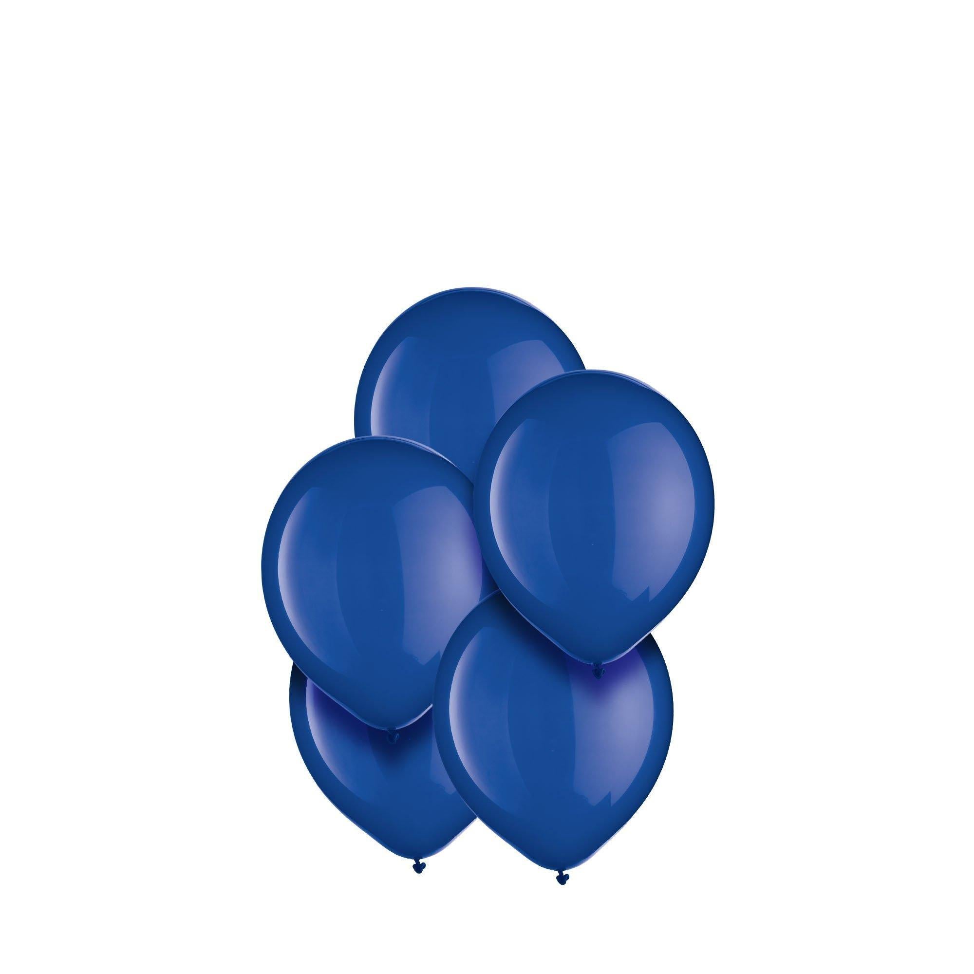 Royal Blue Latex Balloons, Assorted Options
