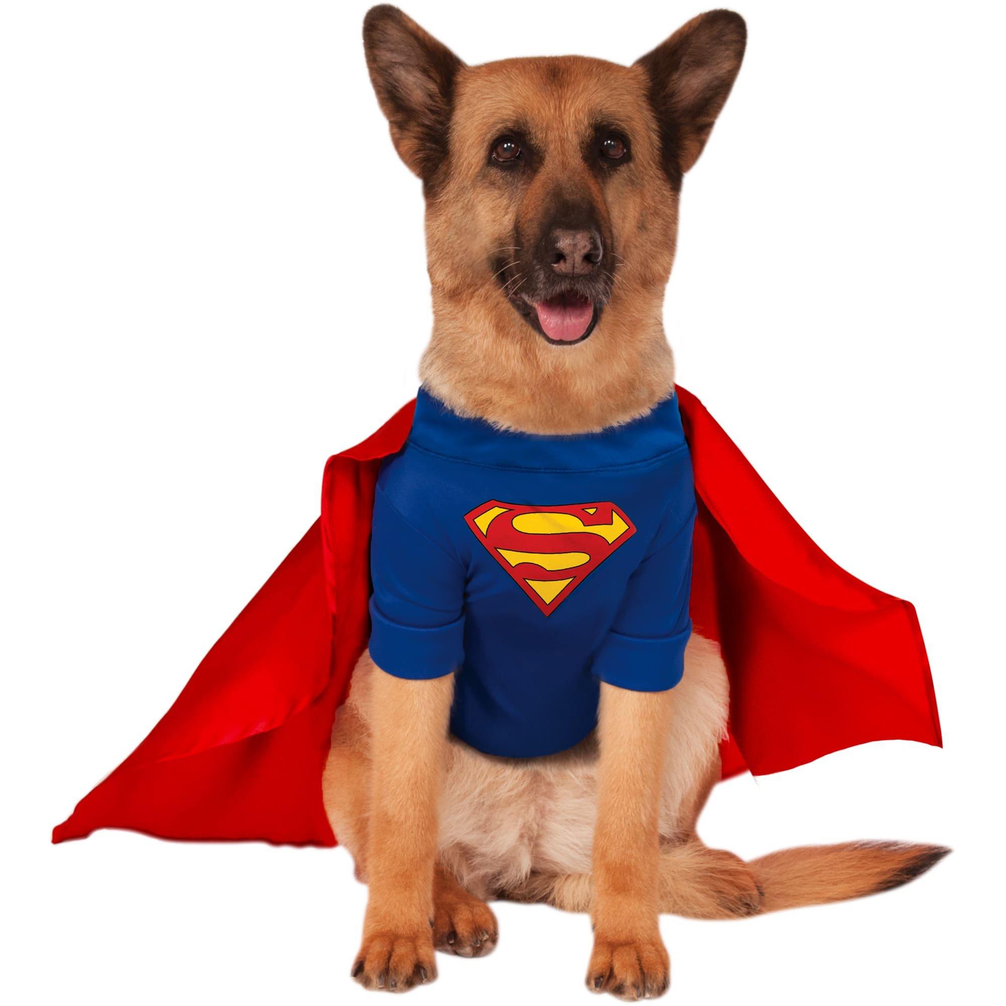 Superman Pet Costume with Cape