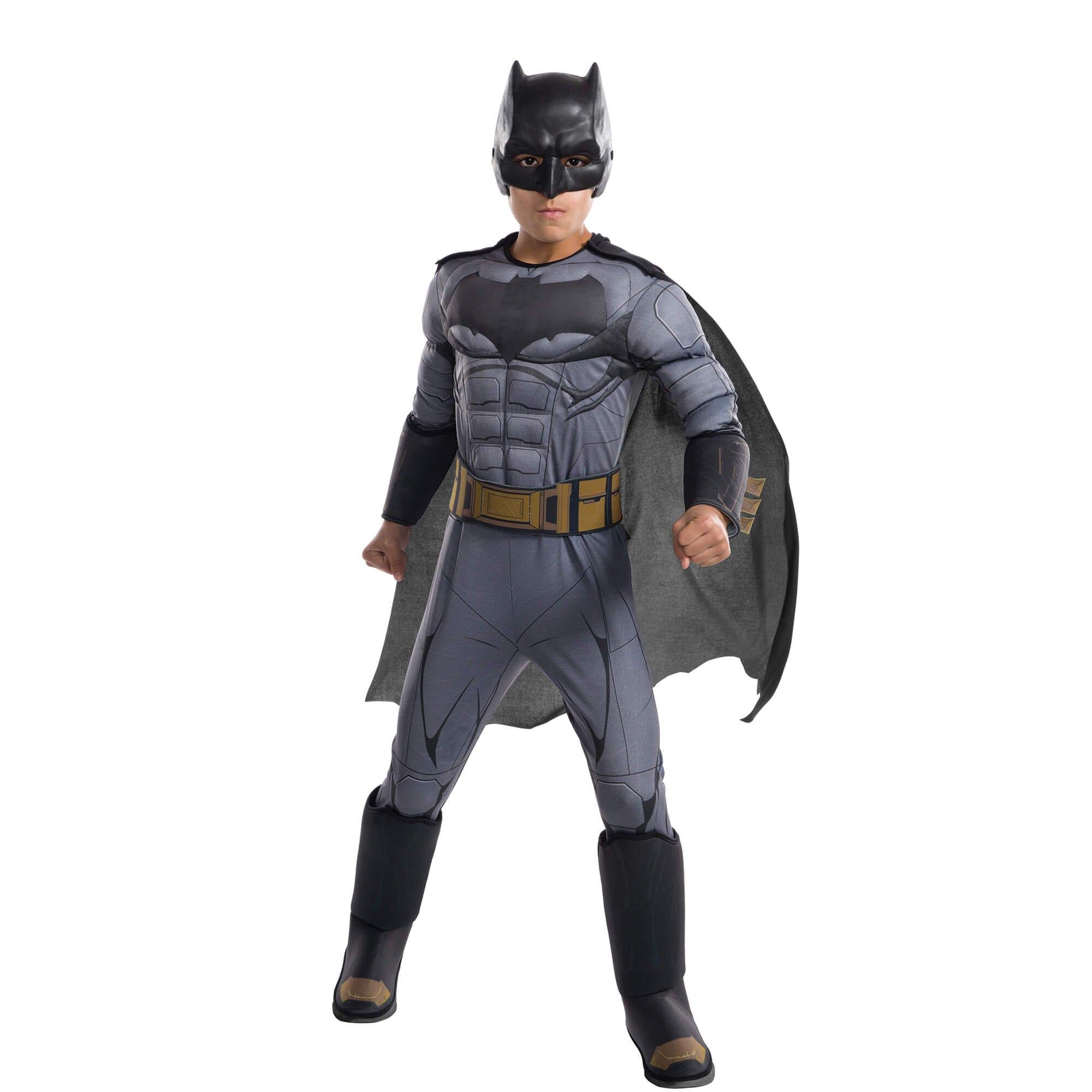 Boys' Justice League Batman Muscle Chest Costume - Deluxe