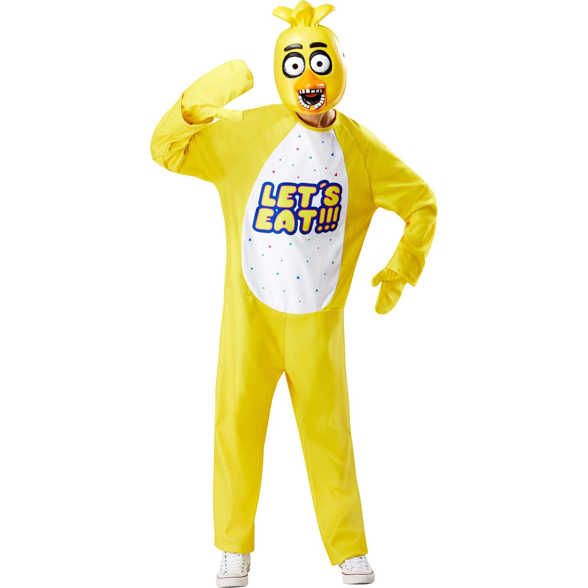 Adult Five Nights at Freddy's Movie Chica Costume with Mask