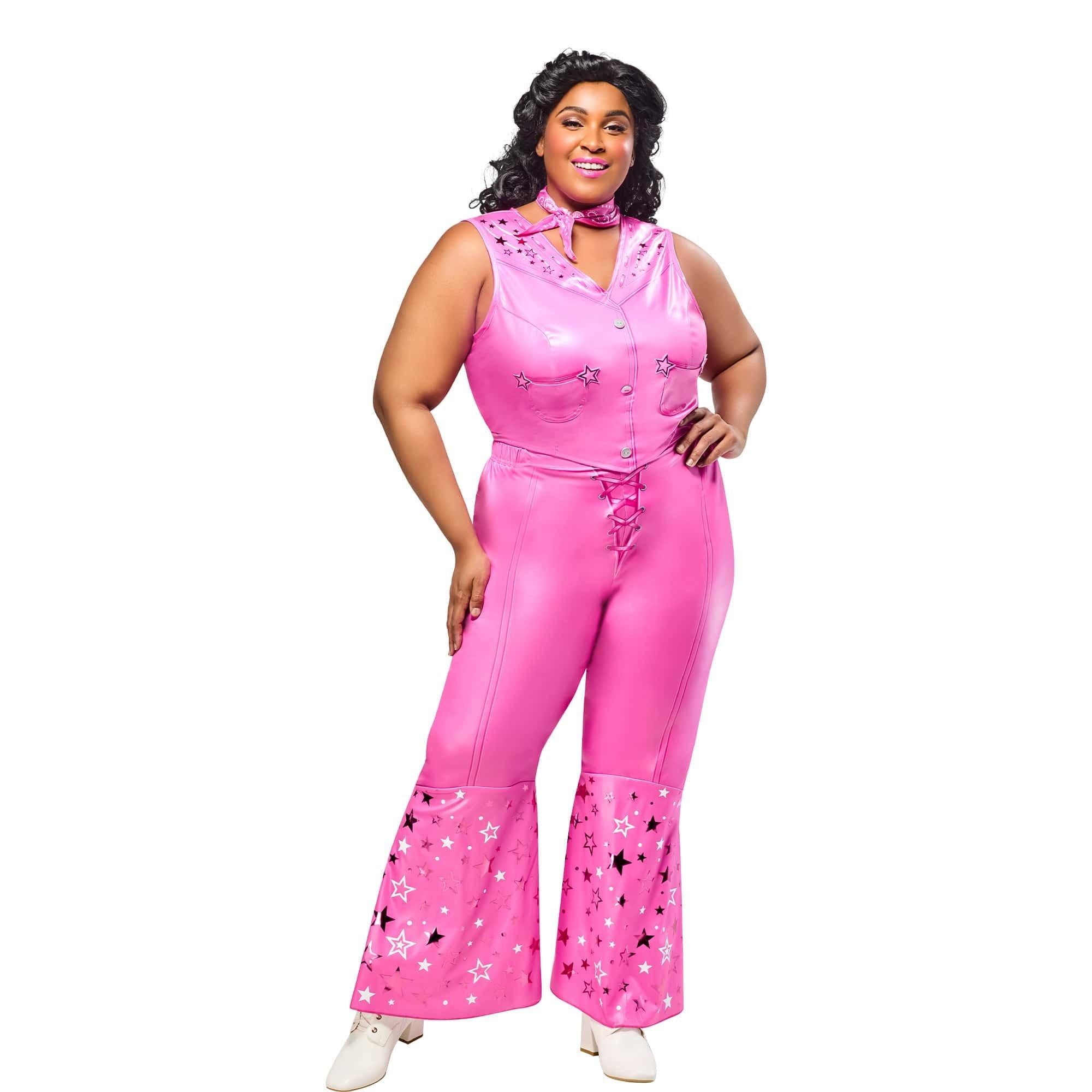 Women's Plus Size Barbie Movie Western Barbie Costume