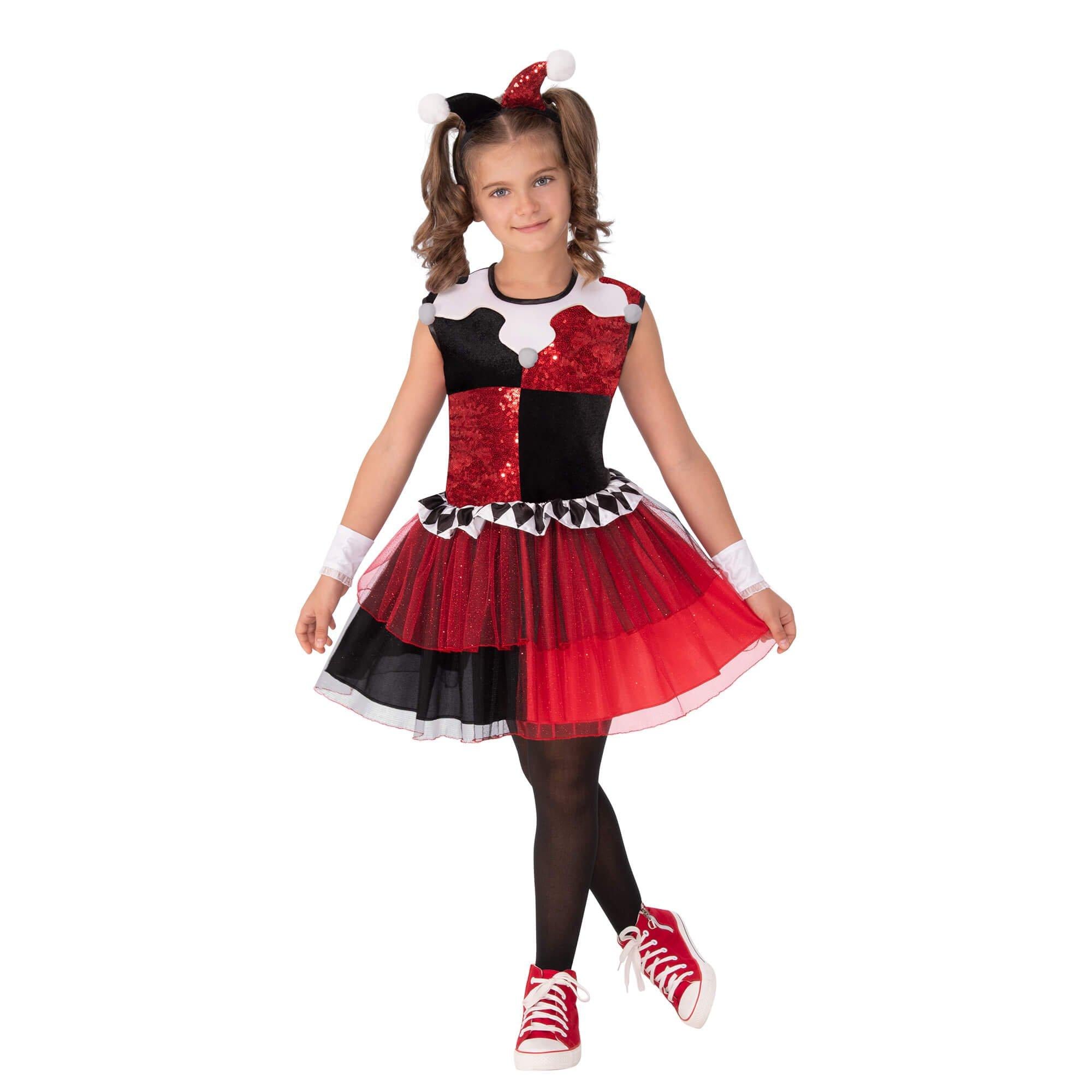 Kids DC Comics Harley Quinn Costume