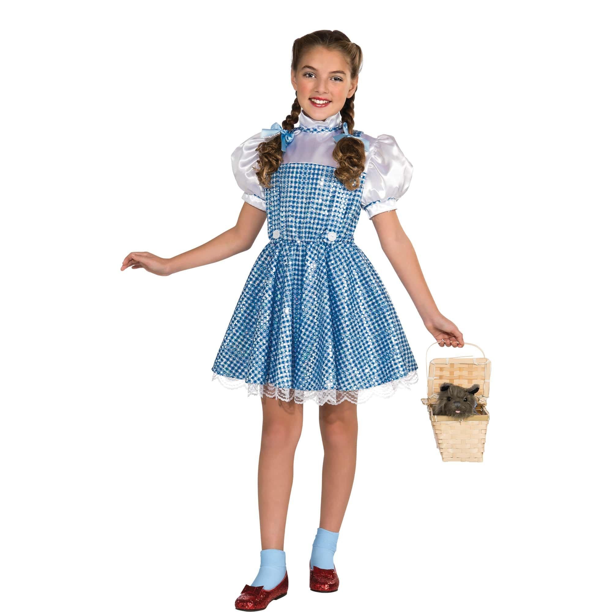 Girls' Sparkling Wizard of Oz Dorothy Costume