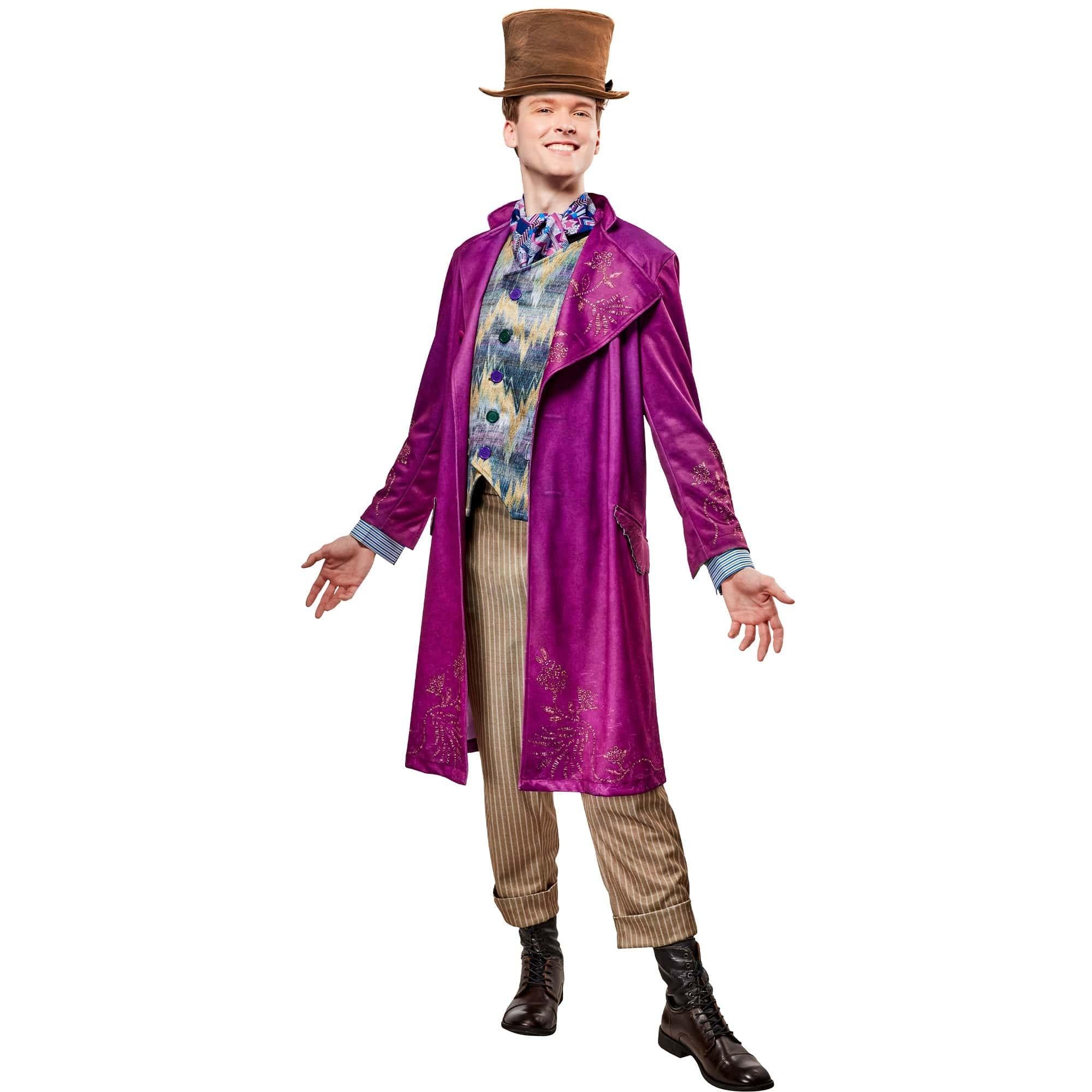 Men's Wonka Movie Willy Wonka Costume - Deluxe