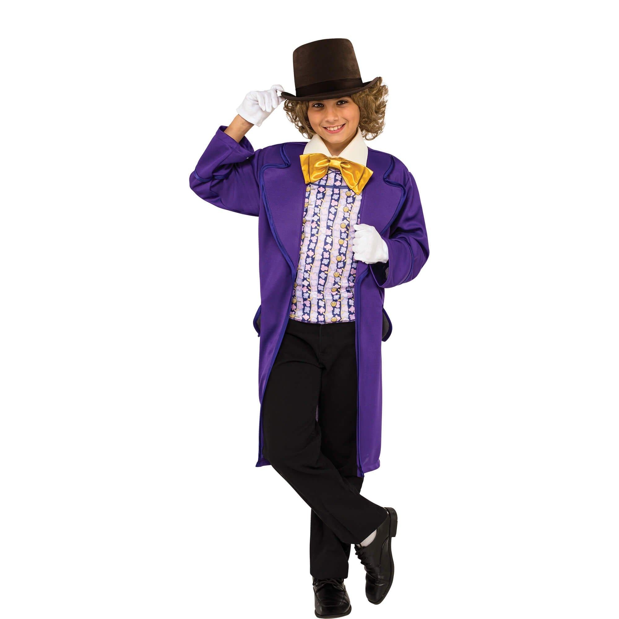 Boys' Willy Wonka and the Chocolate Factory Willy Wonka Costume