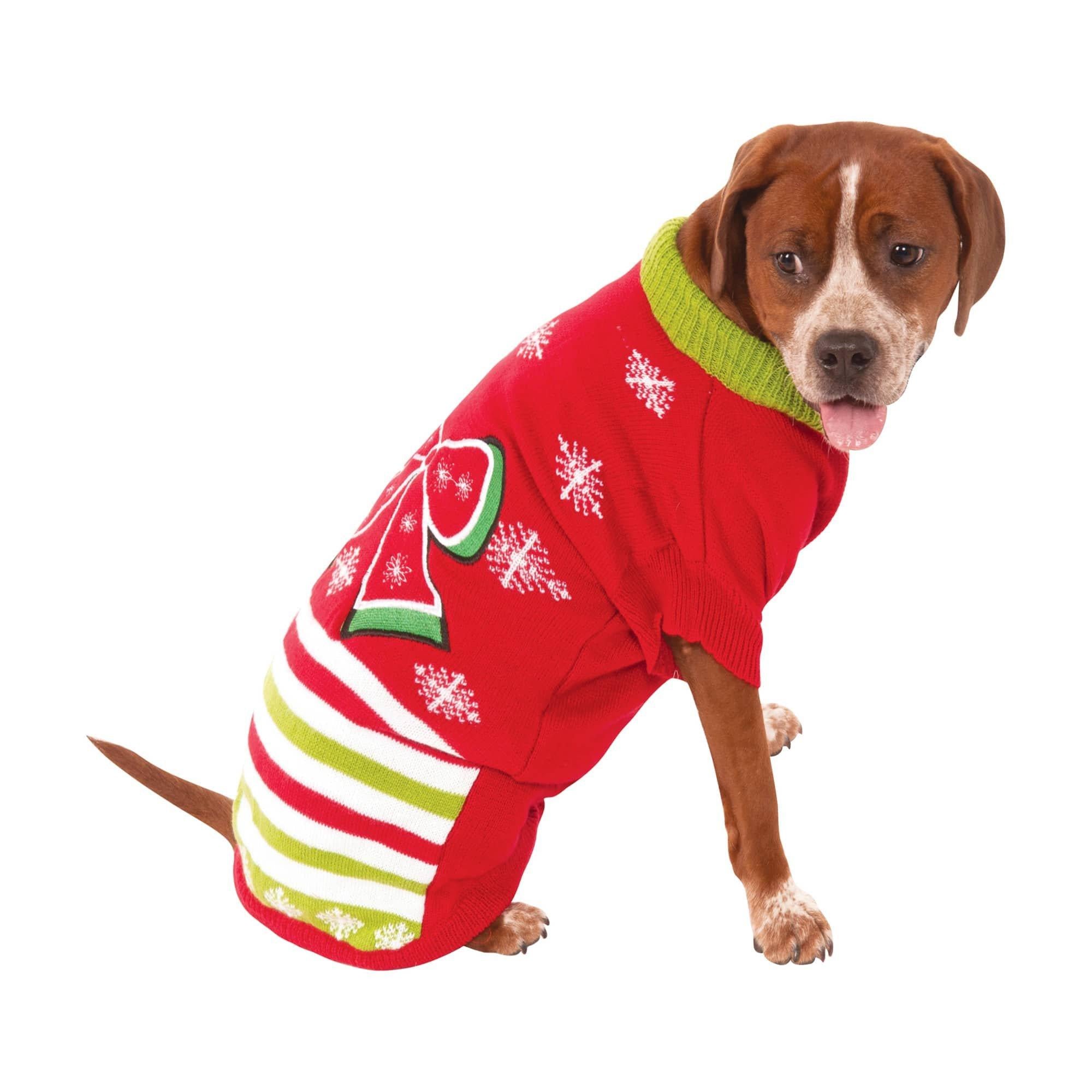 Ugly Christmas Pet Sweater w/ Bow