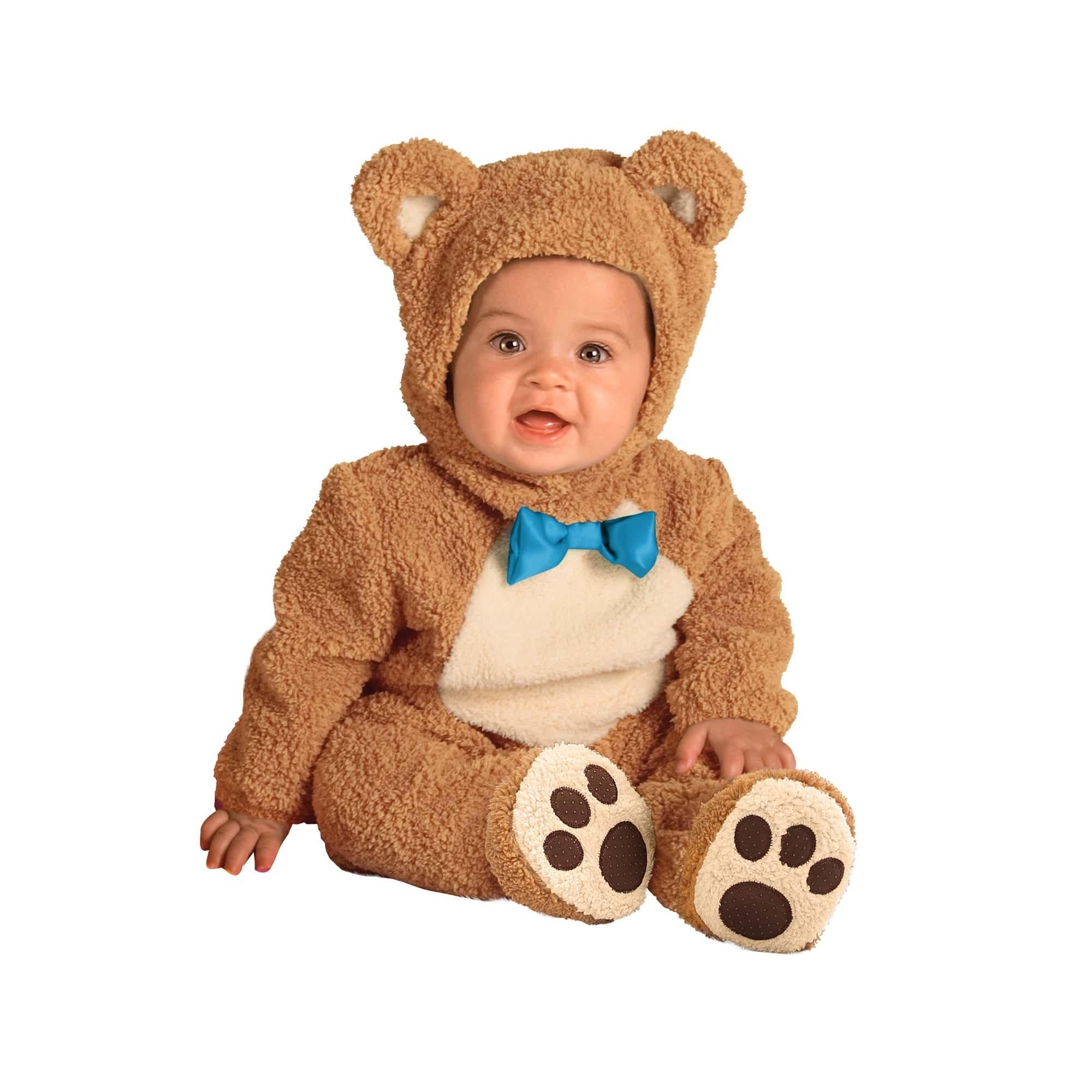 Fuzzy Teddy Bear Costume for Babies