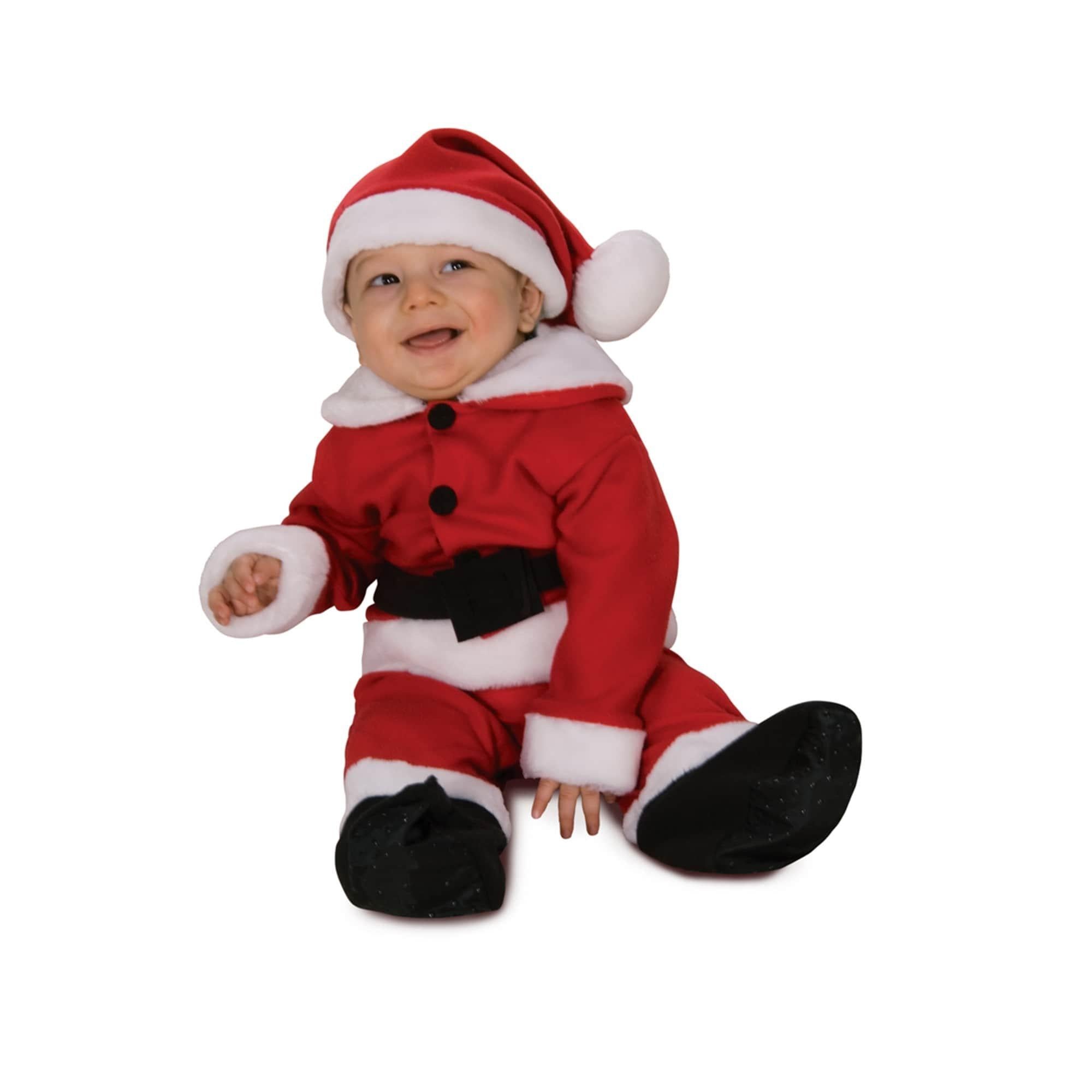 Infant Santa Fleece with Belt