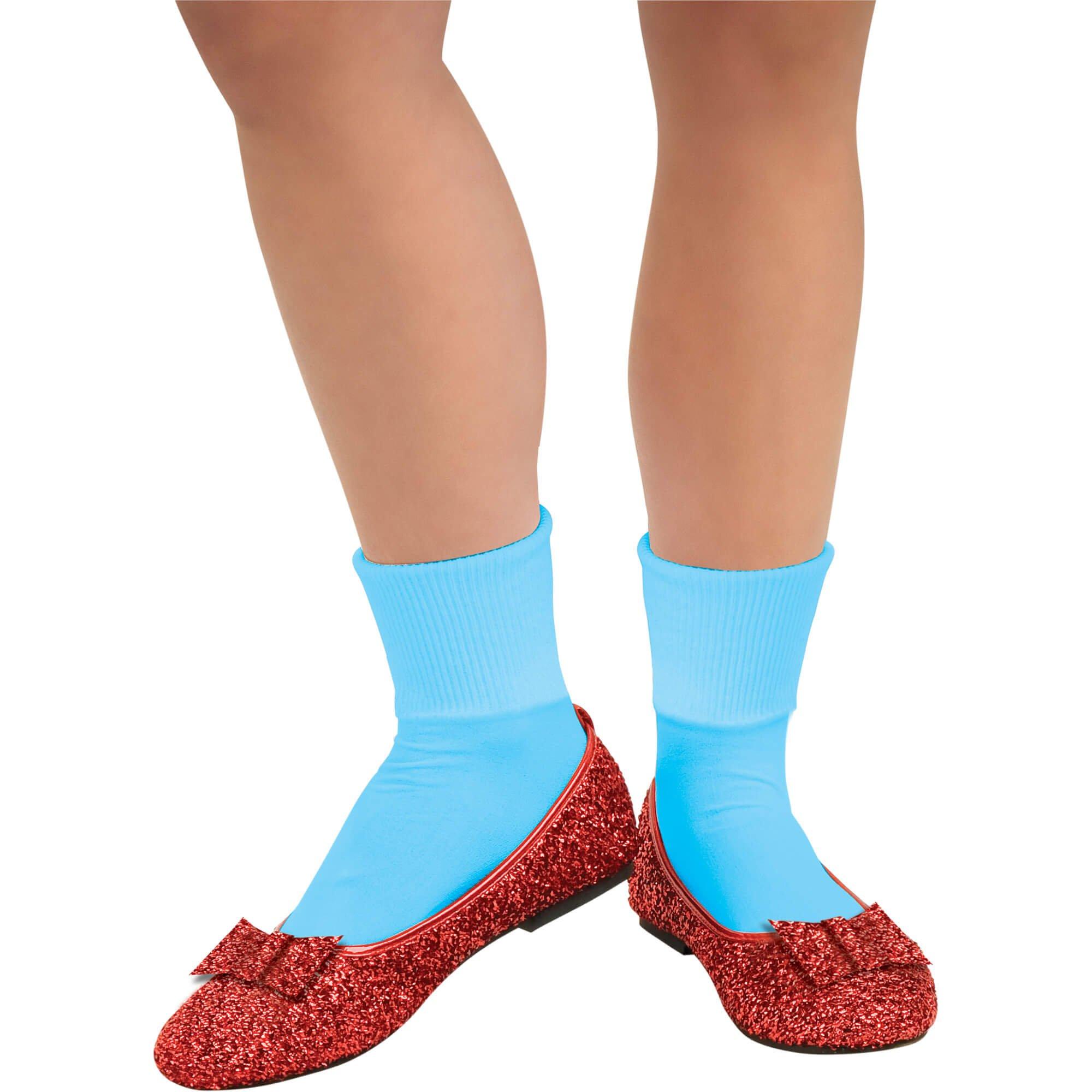 Women's The Wizard of Oz Dorothy Deluxe Ruby Red Glitter Ballet Shoes
