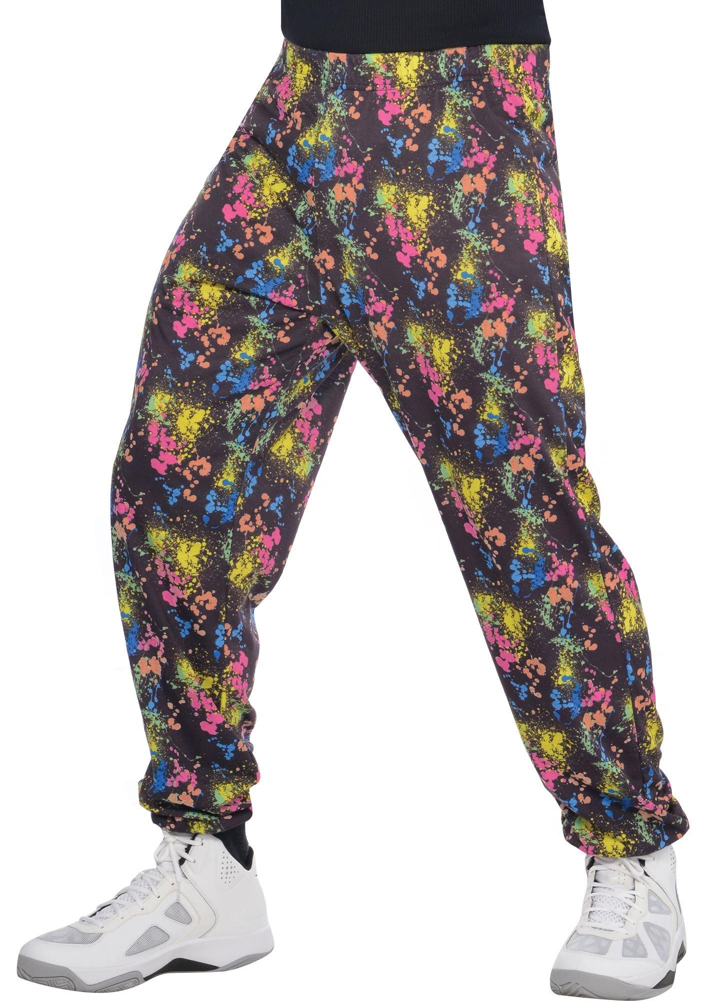Adult 80s Neon Muscle Pants