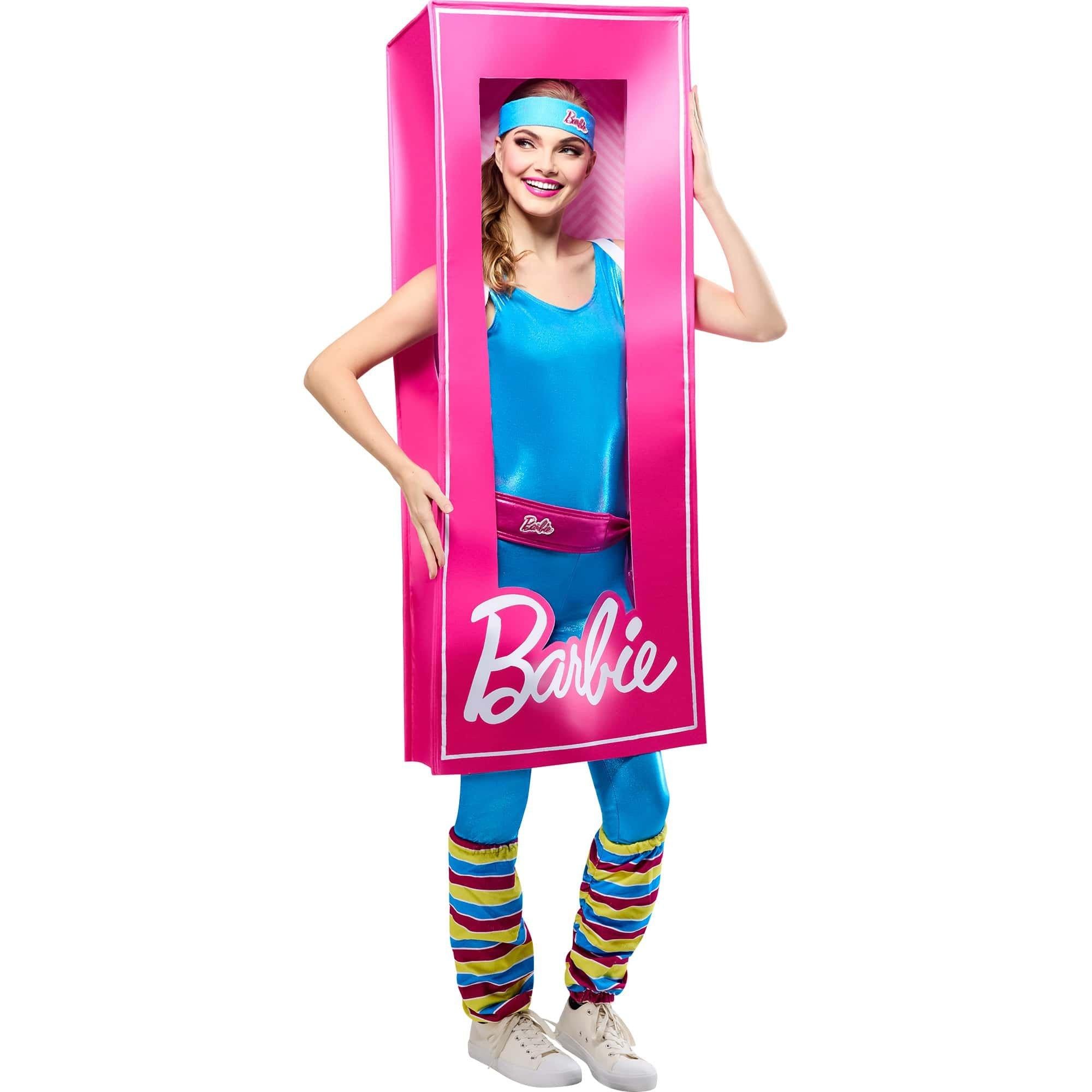 Adult Superstar Barbie Box Costume - Mattel