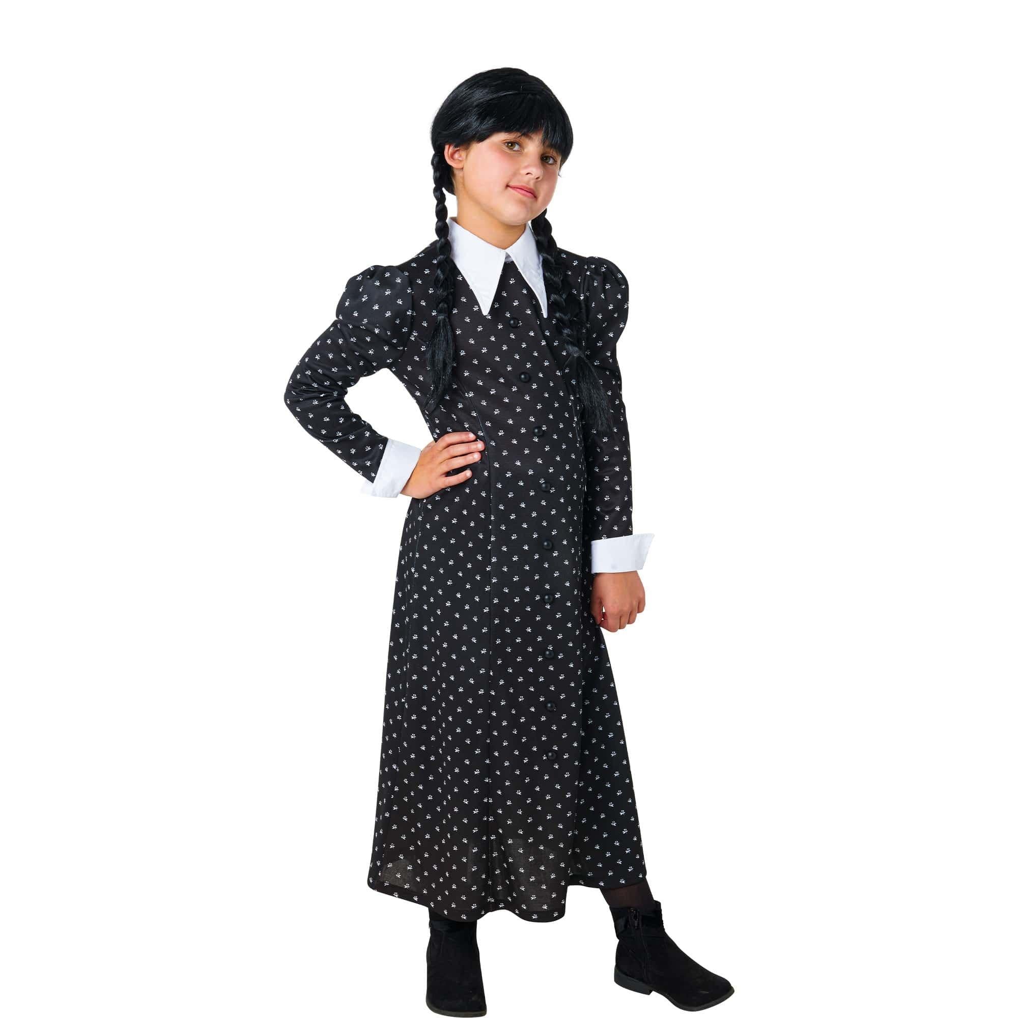 Wednesday Addams Girl's Costume
