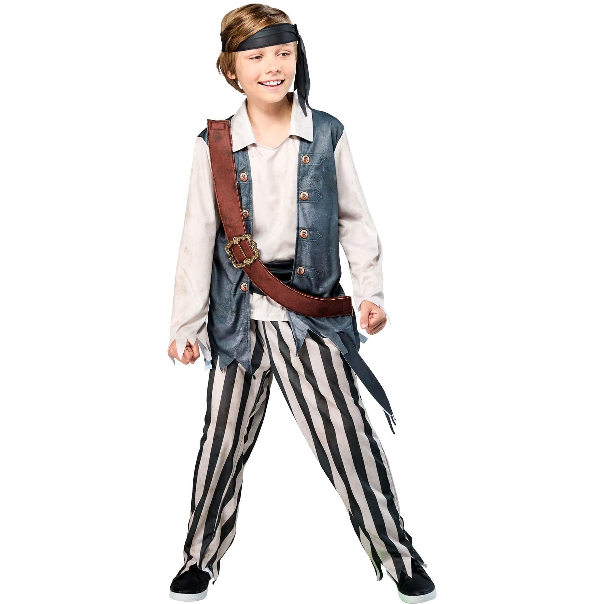 Weathered Pirate Costume ?C Boys