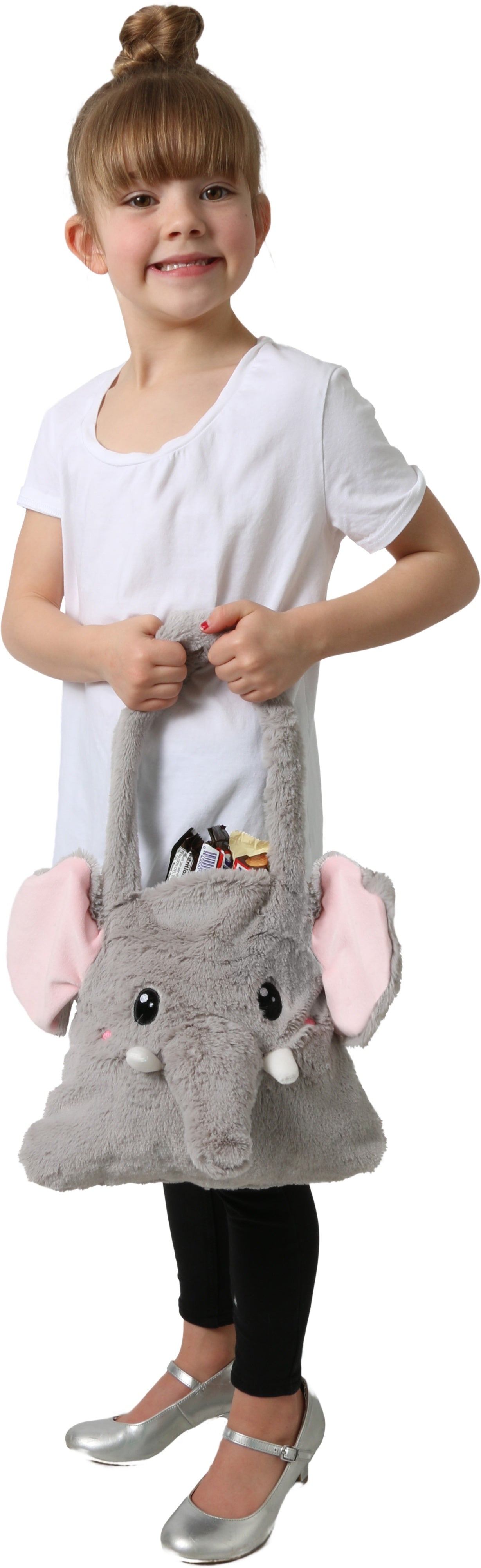 Plush Elephant Trick-or-Treat Bag